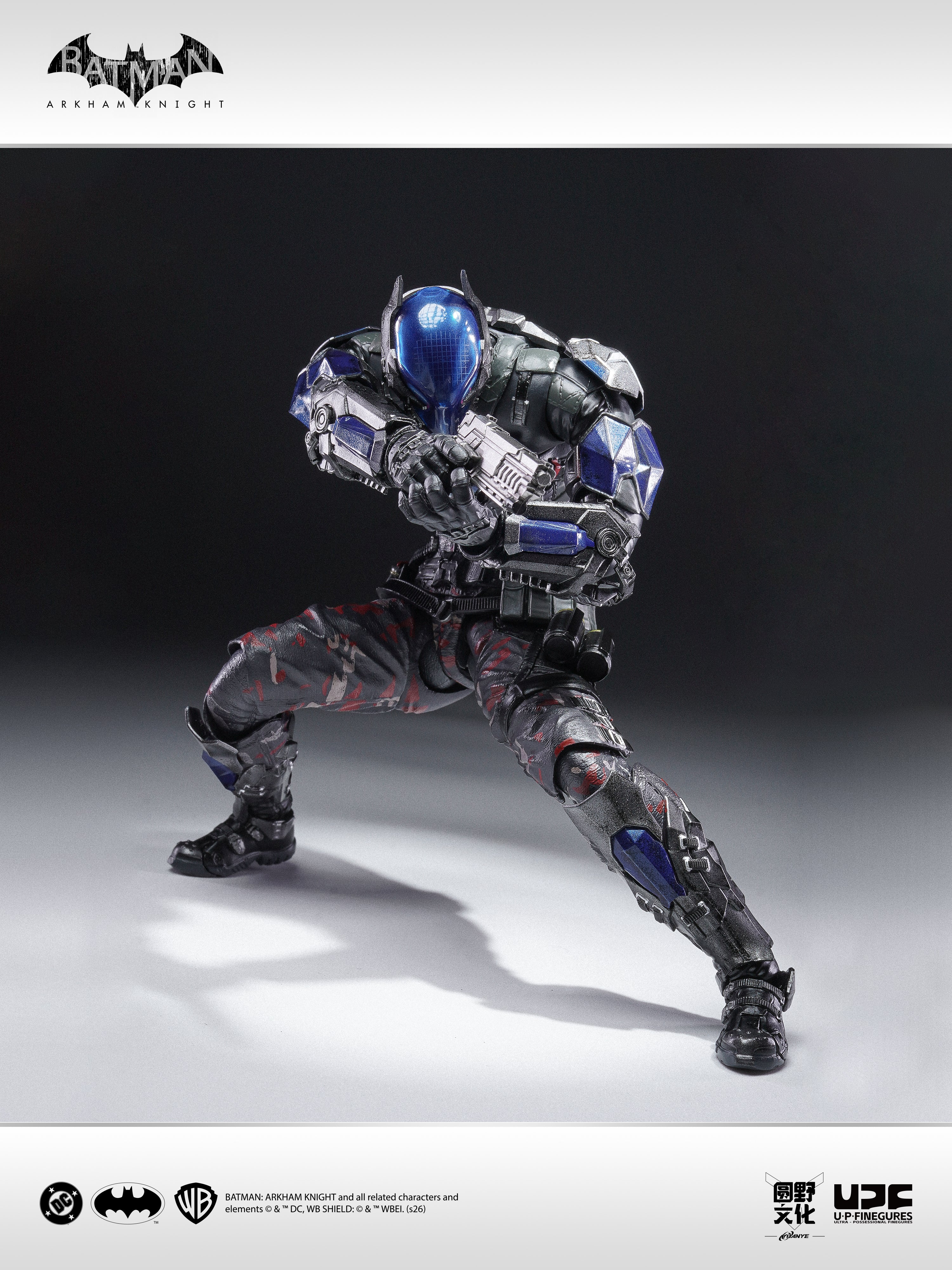 圓野文化 X UPFinegures 良品製造 1/12 Batman Arkham Knight 蝙蝠俠 阿卡漢騎士 可動人偶