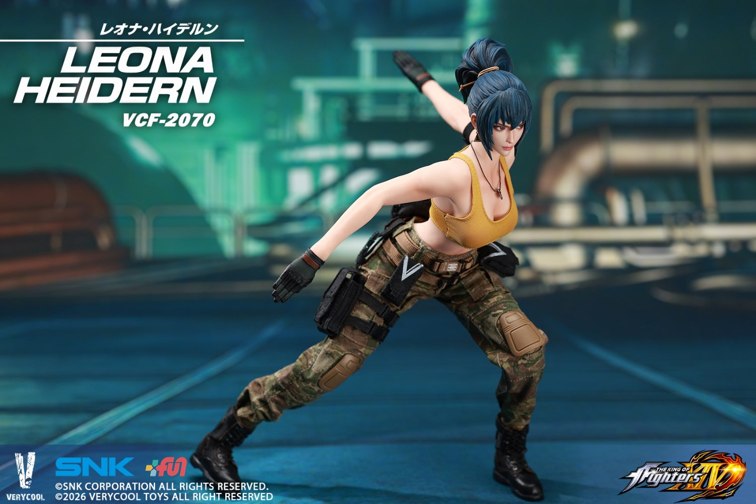 VERYCOOL 1/6 VCF-2070 拳皇XIV Leona Heidern 莉安娜 哈迪蘭 可動人偶