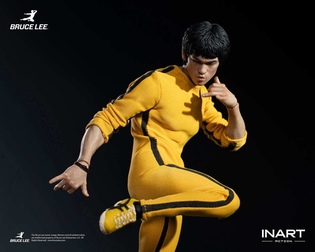 INART 1/12 李小龍 黃色連體服 Bruce Lee Yellow Onesie 可動人偶