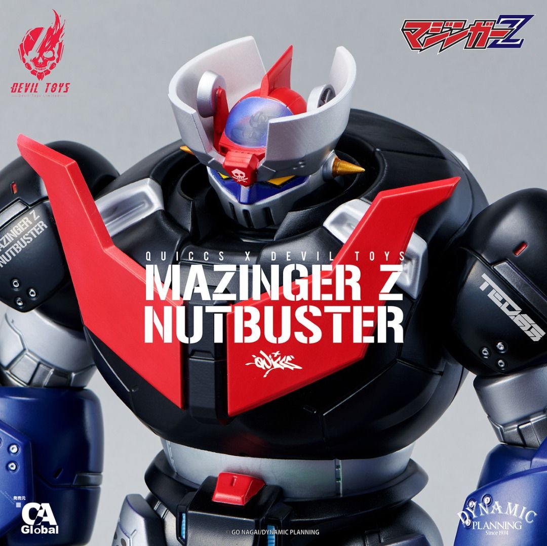 Devil Toys x Quiccs DV-22 Mazinger Z Nutbuster 無敵鐵金剛 Z 破核者
