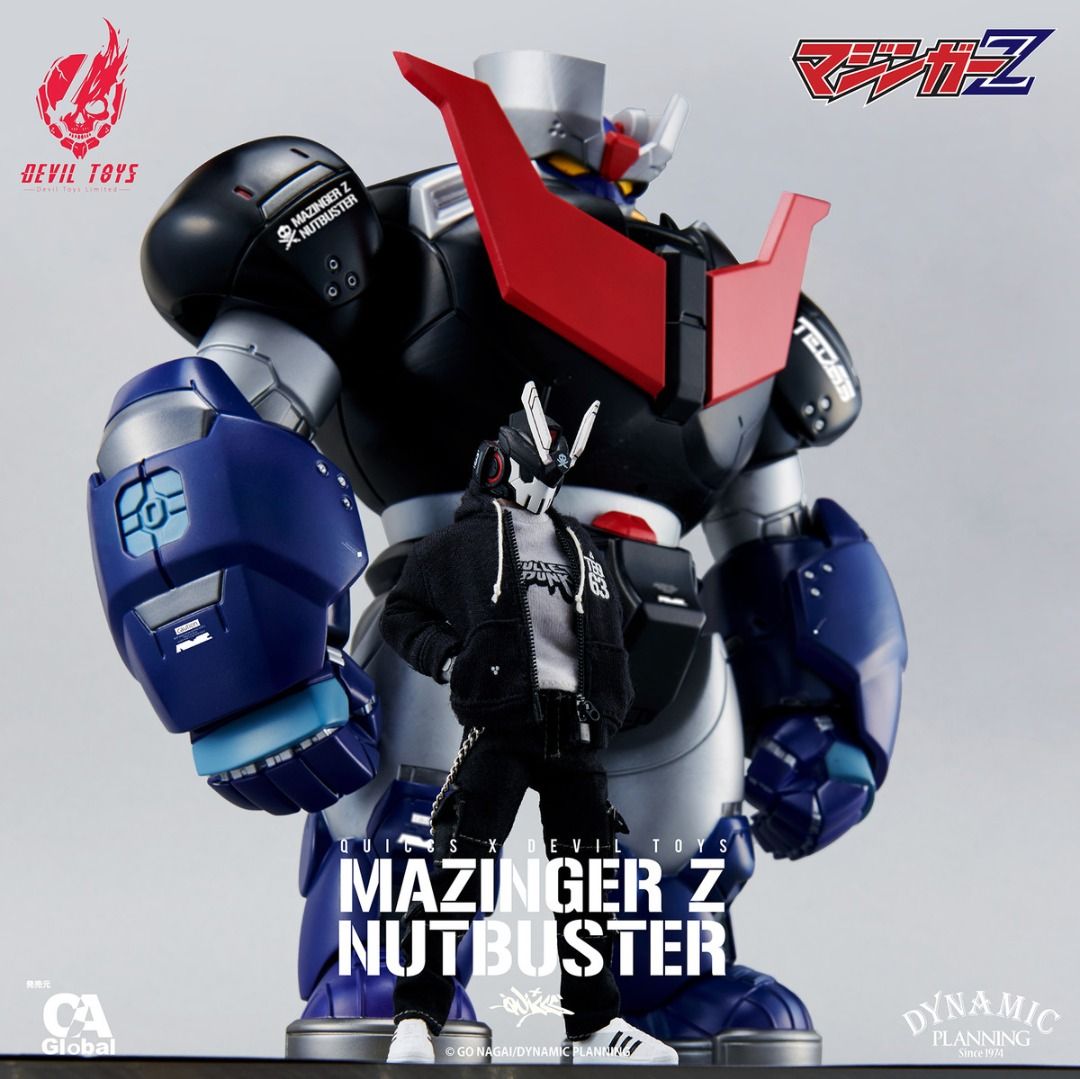 Devil Toys x Quiccs DV-22 Mazinger Z Nutbuster 無敵鐵金剛 Z 破核者