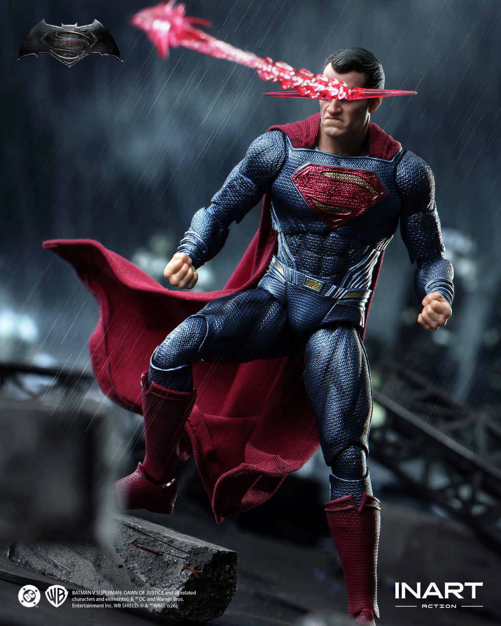INART 1/12 Batman v Superman Dawn of Justice Superman 超人 可動人偶