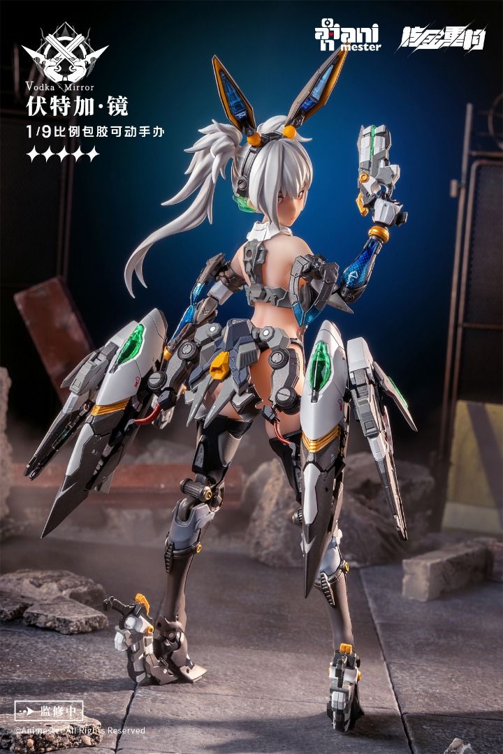 大漫匠 核金重構 1/9 伏特加 鏡 機娘 可動人偶