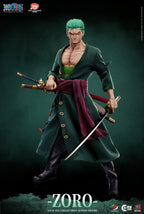 Pixel Poses 朗宙 × 集美殿堂 1/6 航海王 海賊王 One Piece 羅羅諾亞 佐羅 卓洛 Zoro 鉑金矽膠 可動人偶 標準版 豪華版 帶燈光的特效地台