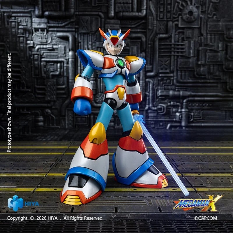 HIYA 海雅玩具 Rockman 洛克人 X 艾克斯 第三裝甲版 可動人偶 ( EBM0385 )