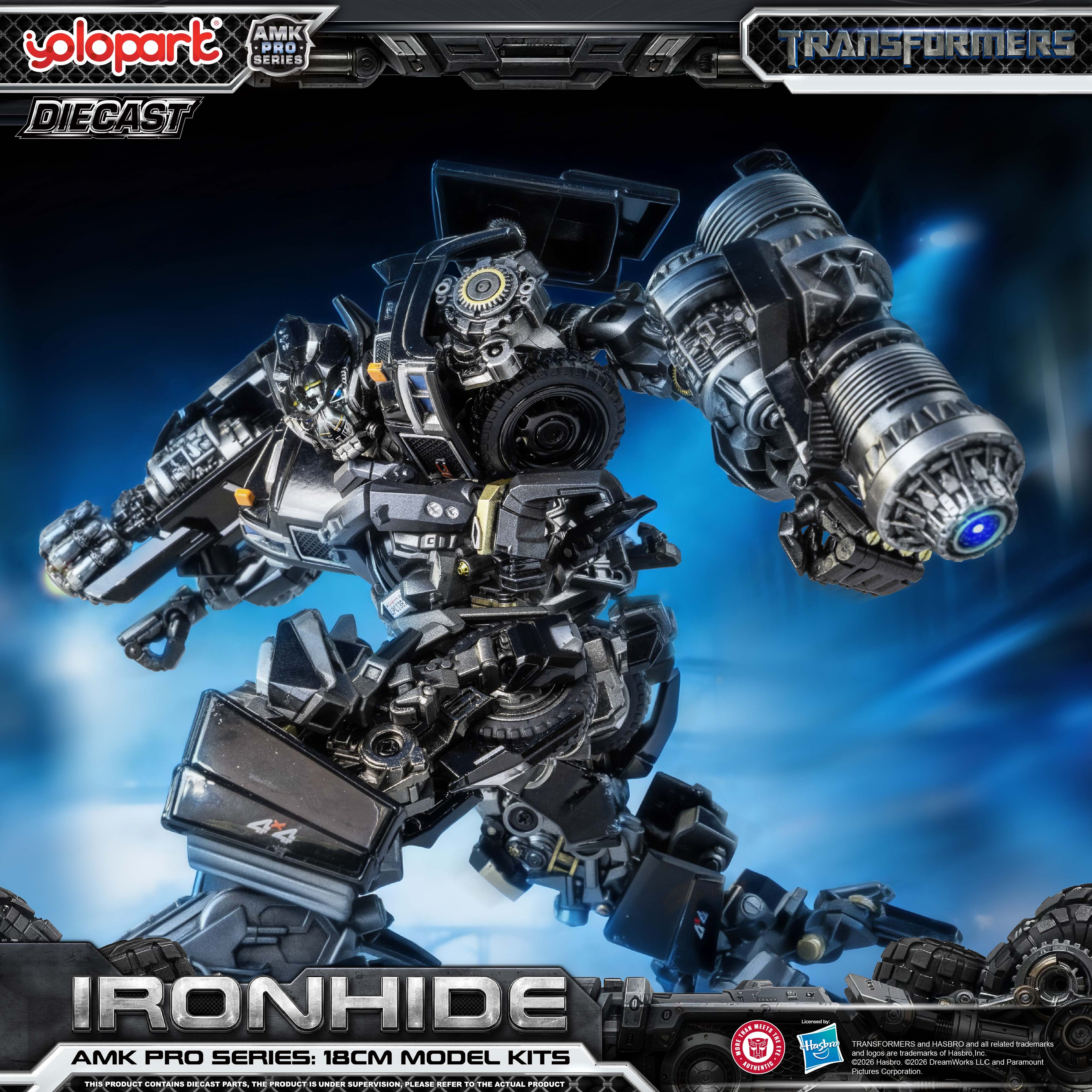 Yolopark Amk Pro Ironhide 鐵皮 合金成品