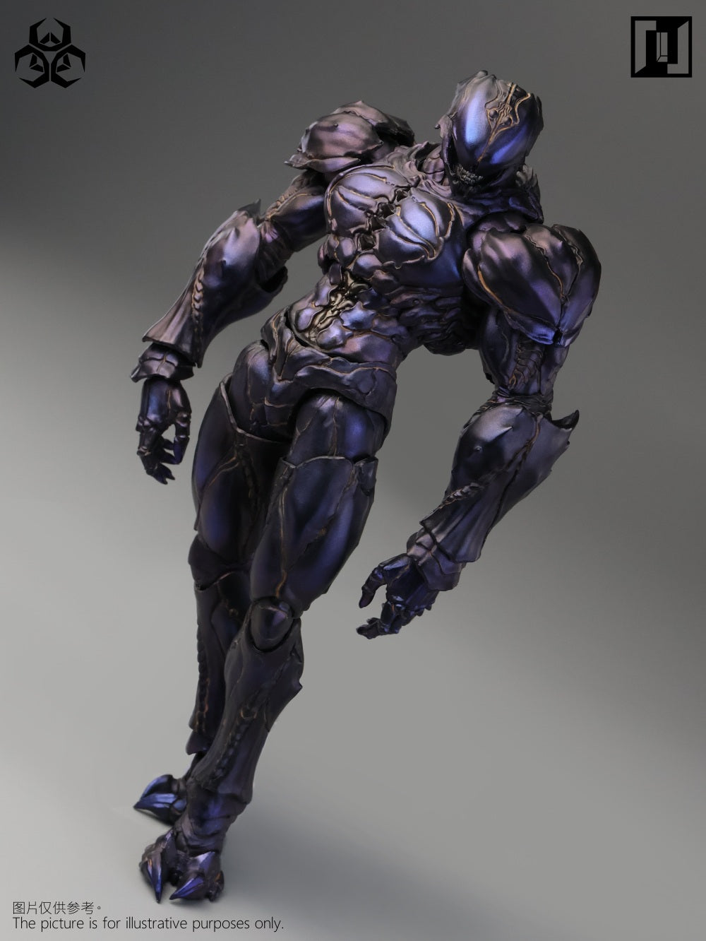 Mirrfig 1/12 MF004-A MF004-B 演化戰域 瘟疫 雨林紅 幽靈紫 可動成品