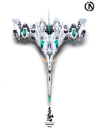 INERA 無限係 無限新星 RMD 青鳶 Azure Falcon 變形 拼裝模型