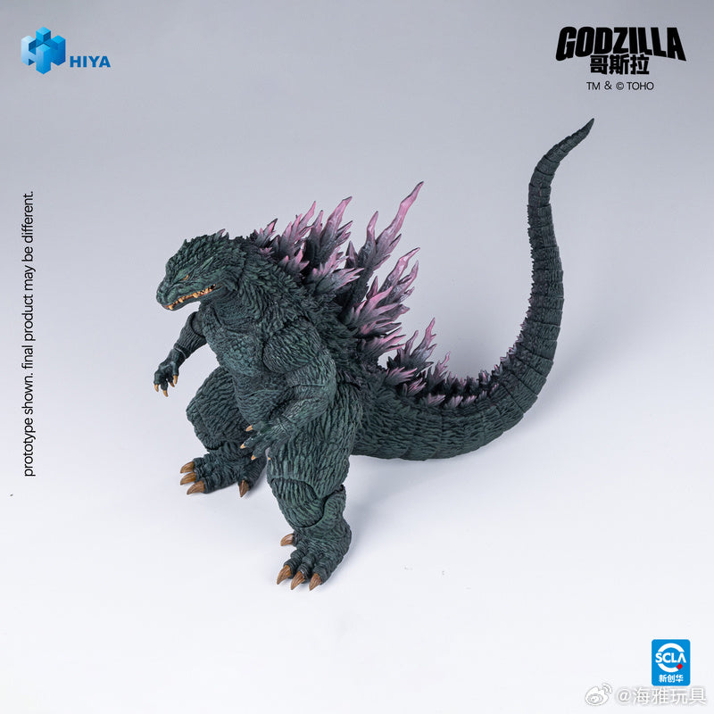 HIYA 海雅玩具 EXQUISITE BASIC 系列 哥斯拉×美加基拉斯 G消滅作戰 哥斯拉 Godzilla EBG0524 可動成品