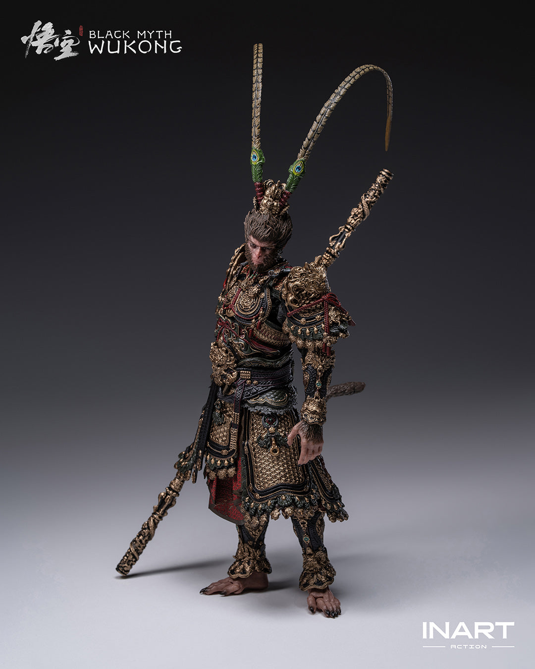 INART 1/12 黑神話 悟空 大聖戰甲套裝 可動成品