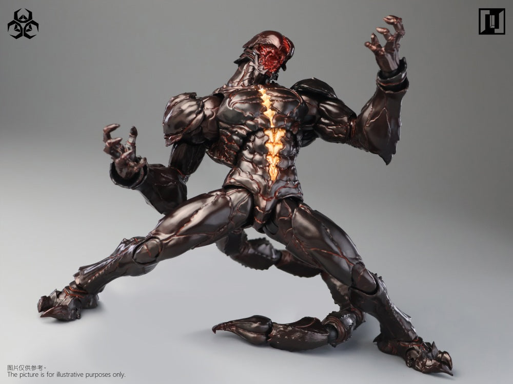 Mirrfig 1/12 MF004-A MF004-B 演化戰域 瘟疫 雨林紅 幽靈紫 可動成品
