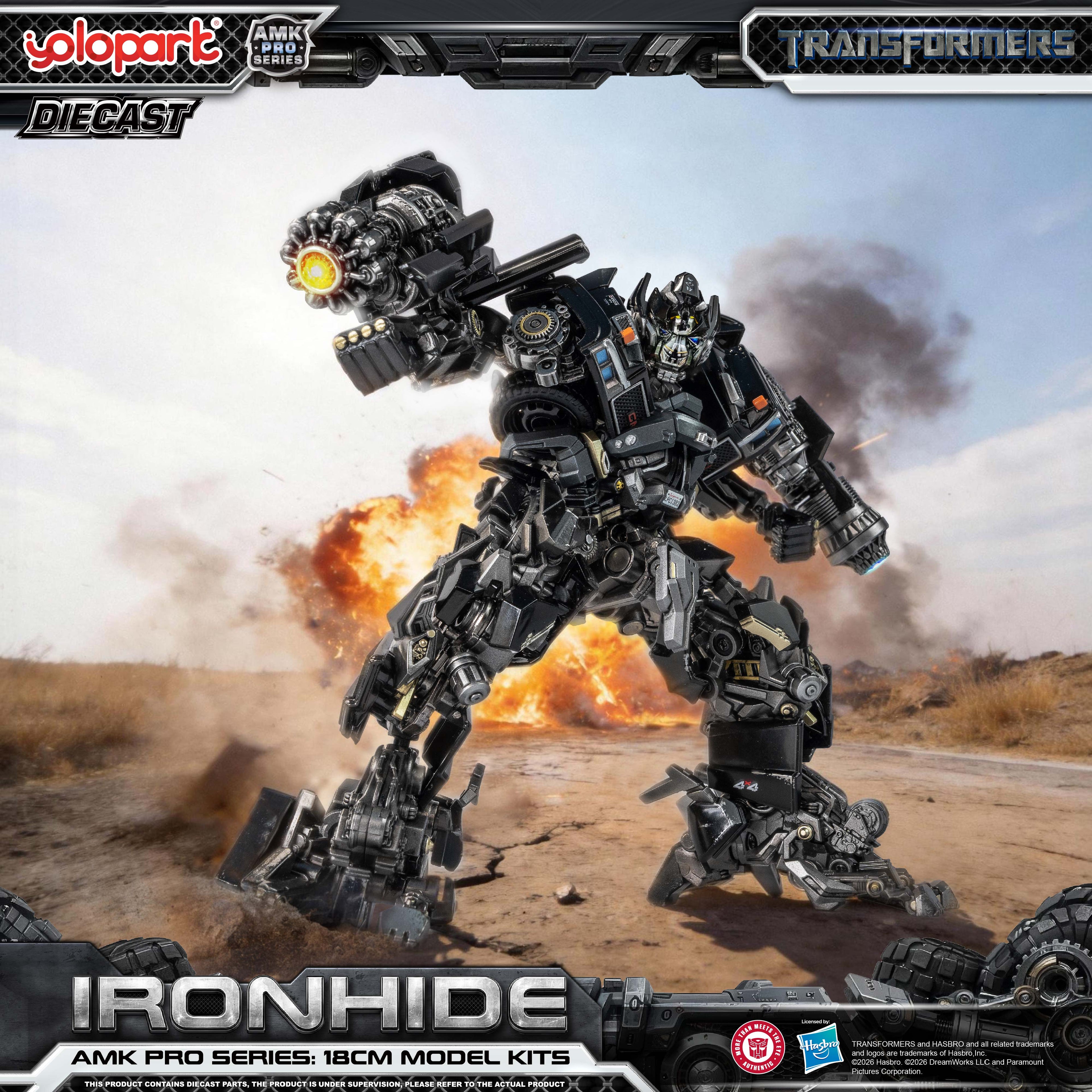 Yolopark Amk Pro Ironhide 鐵皮 合金成品