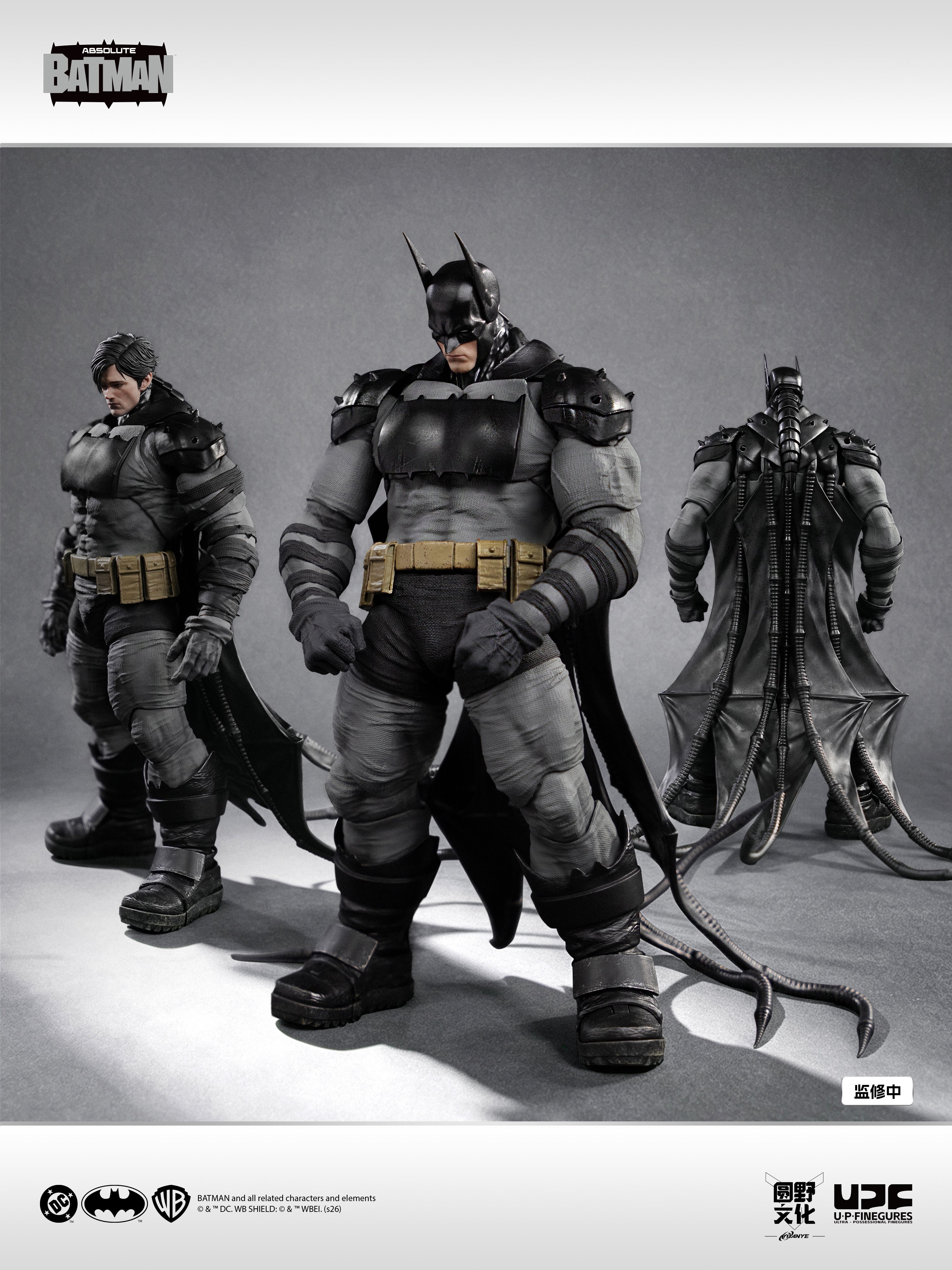 圓野文化 x UPFinegures 良品製造 1/12 絕對蝙蝠俠 蝙蝠俠 Batman 可動人偶