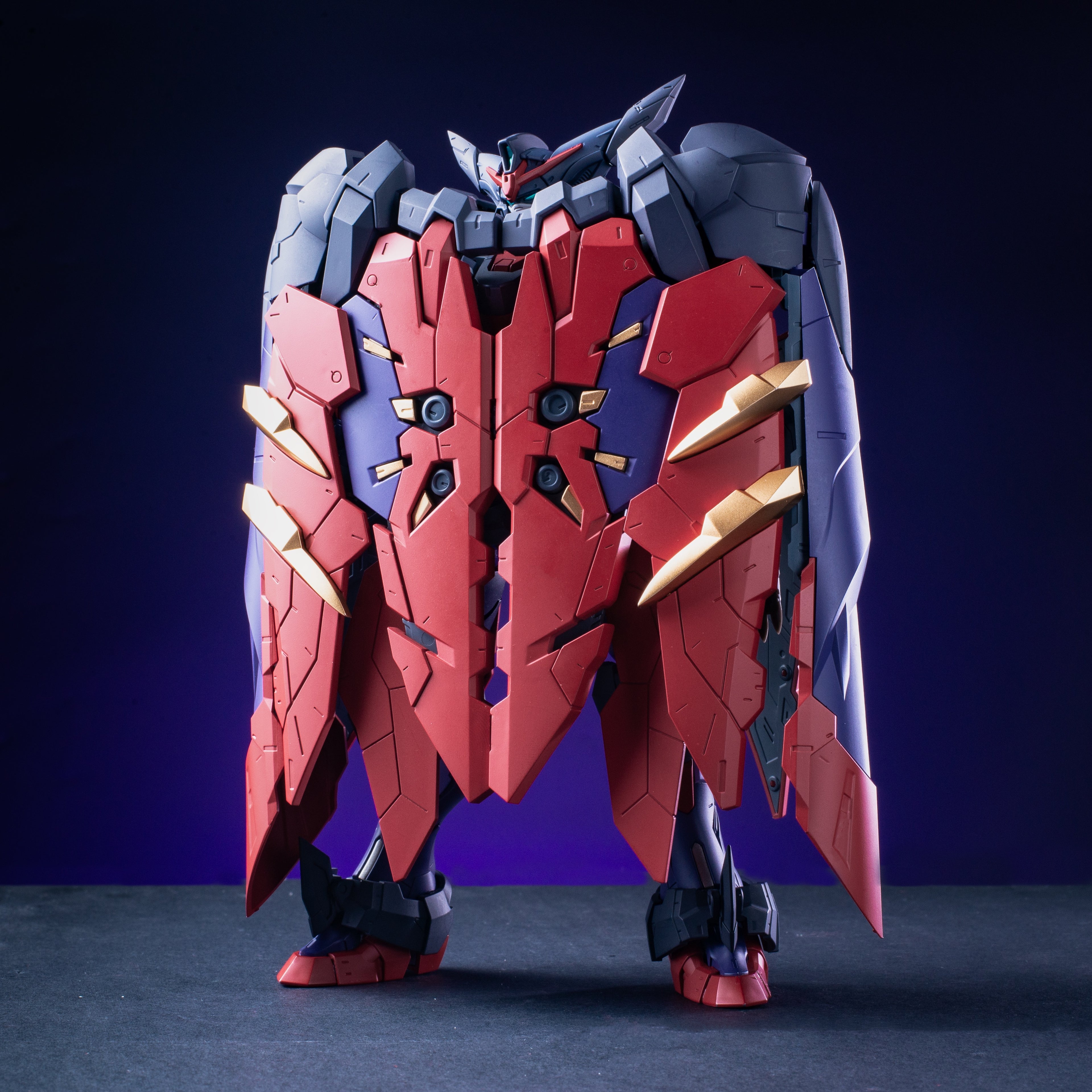 燃魂武道會 MG 1/100 BS01 宗師 東方不敗 合金骨架 拼裝模型