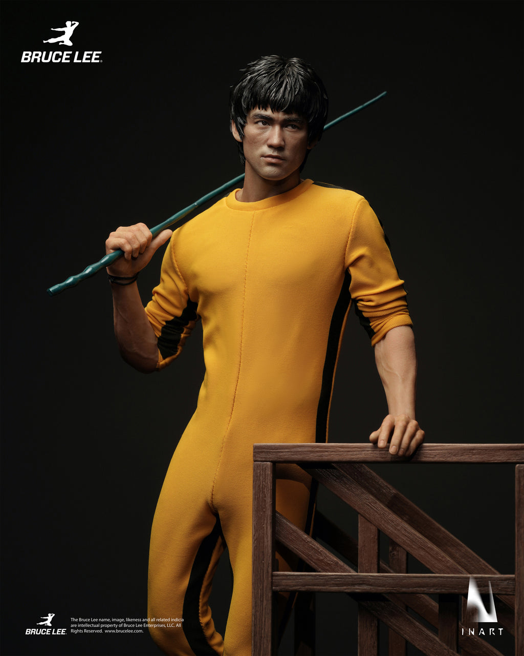 INART 1/6 李小龍 黃色連體服 Bruce Lee Yellow Onesie 可動人偶
