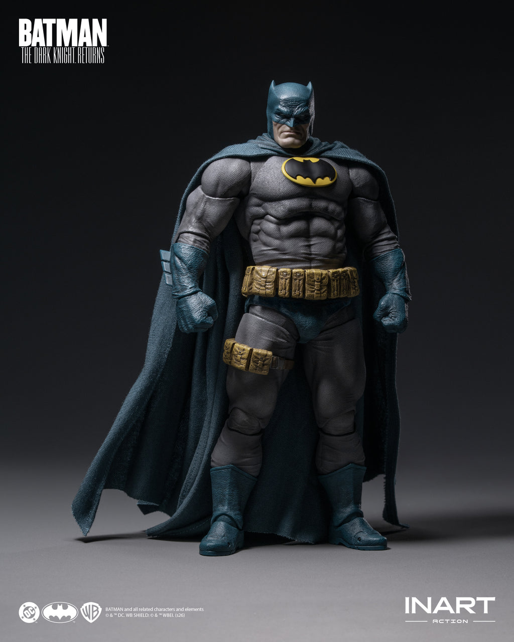 INART 1/12 蝙蝠俠 黑夜之神歸來 蝙蝠俠 藍色戰衣 Batman 可動人偶