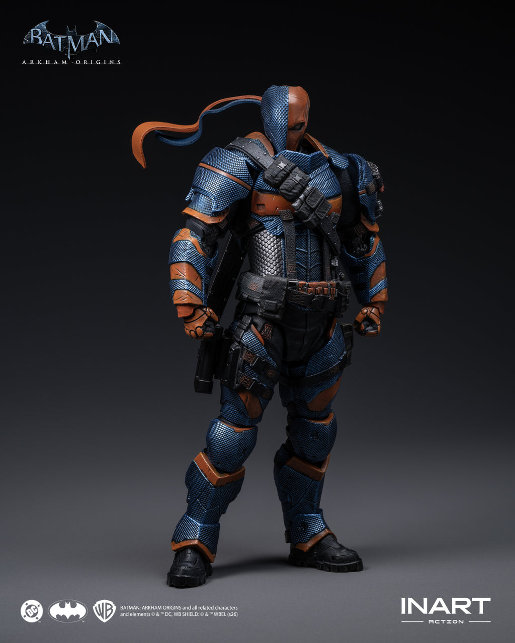 INART 1/12 Batman Arkham Origins Deathstroke 喪鐘 蝙蝠俠 可動人偶