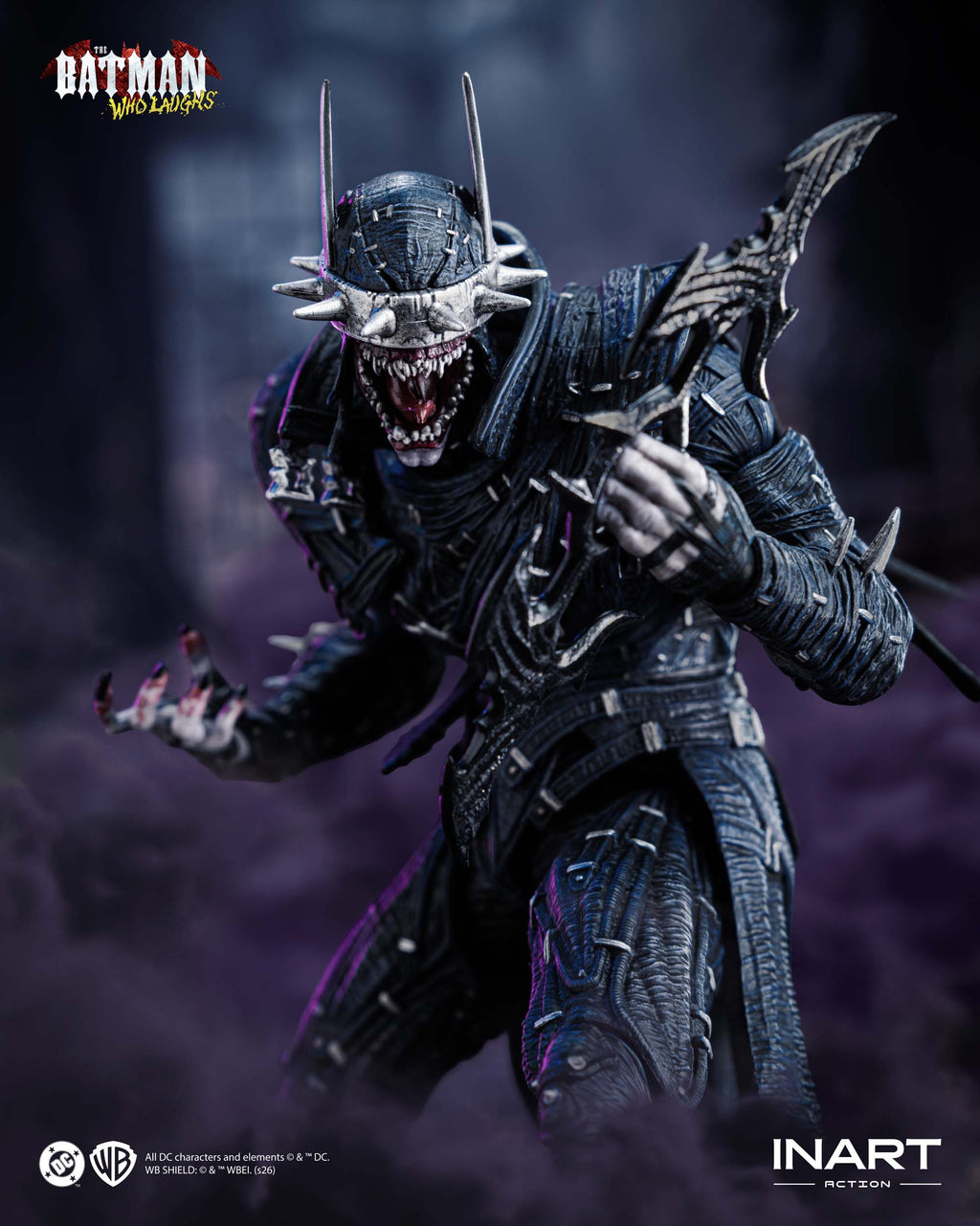 INART 1/12 SHF 暗夜 金屬 狂笑 蝙蝠俠 Batman 可動人偶
