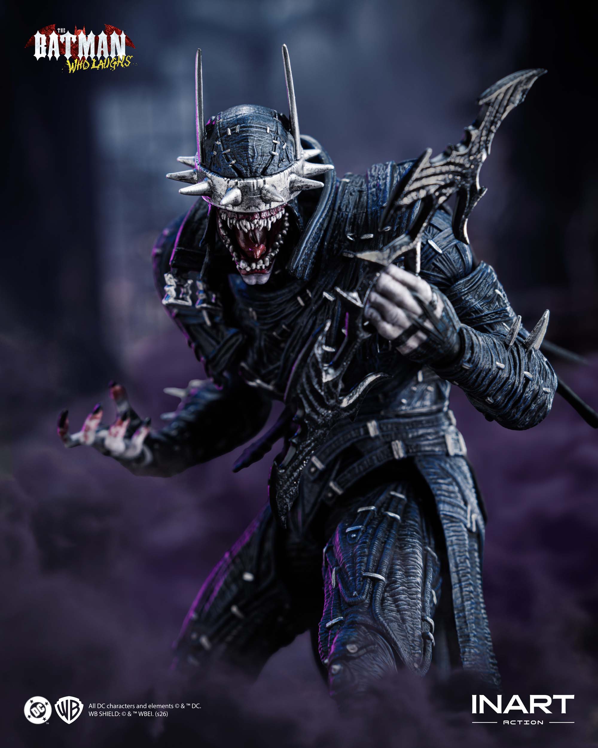 INART 1/12 SHF 暗夜 金屬 狂笑 蝙蝠俠 Batman 可動人偶