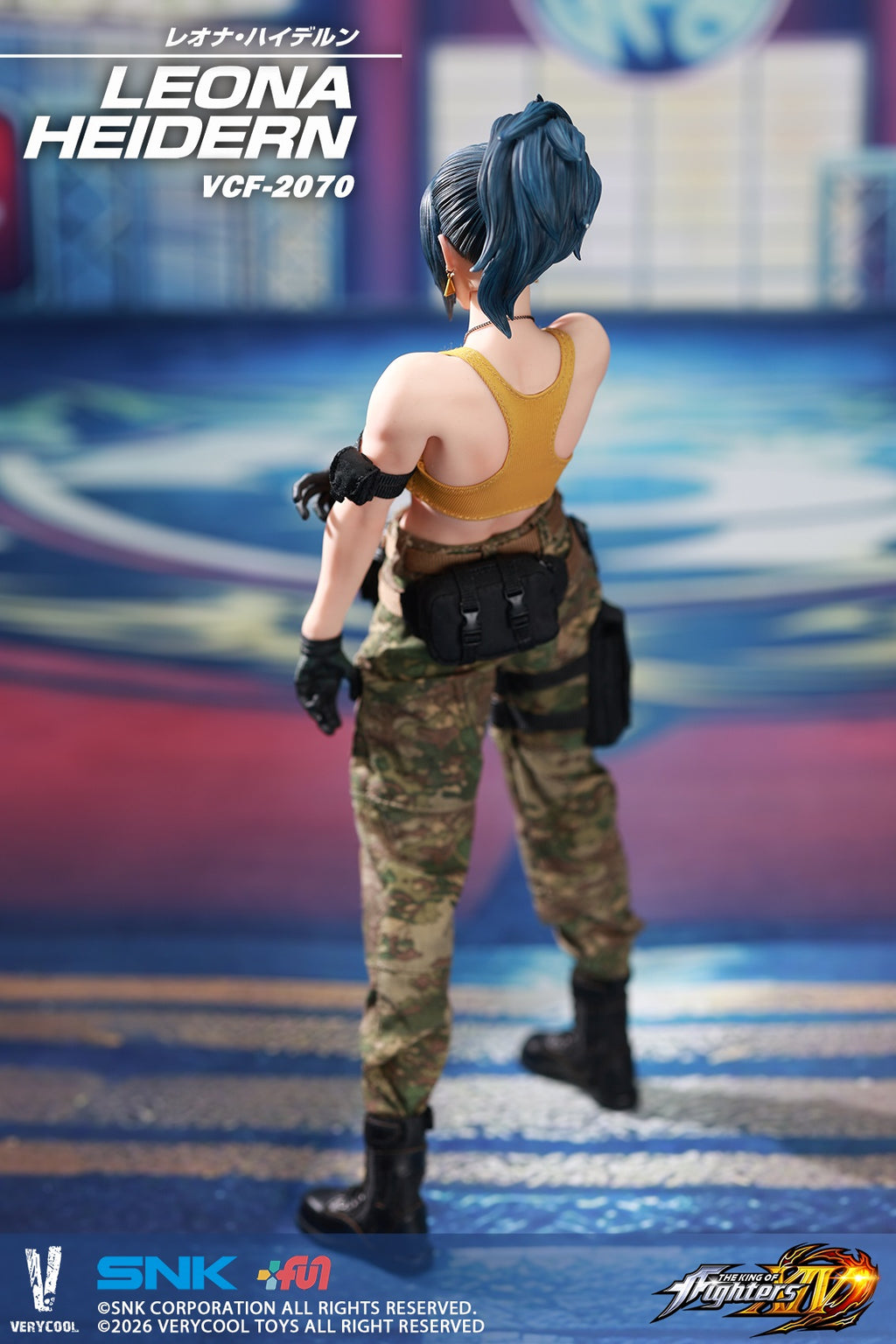 VERYCOOL 1/6 VCF-2070 拳皇XIV Leona Heidern 莉安娜 哈迪蘭 可動人偶