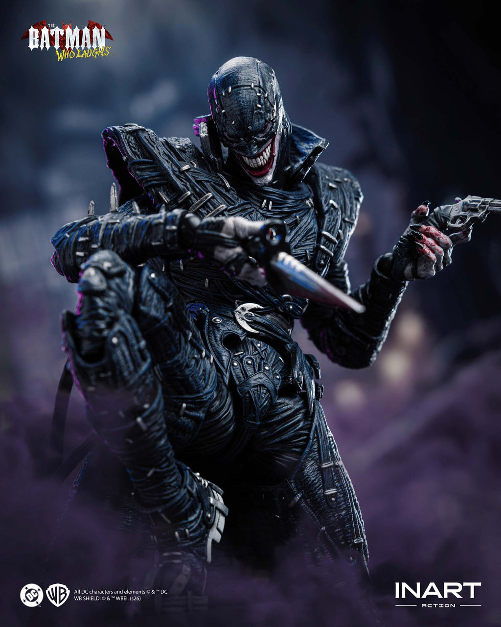 INART 1/12 SHF 暗夜 金屬 狂笑 蝙蝠俠 Batman 可動人偶