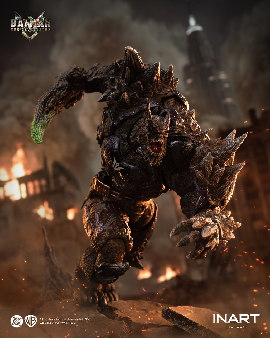 INART 1/12 Dark Nights Metal 系列 蝙蝠俠 Batman The Devastator 蹂躪者 可動人偶