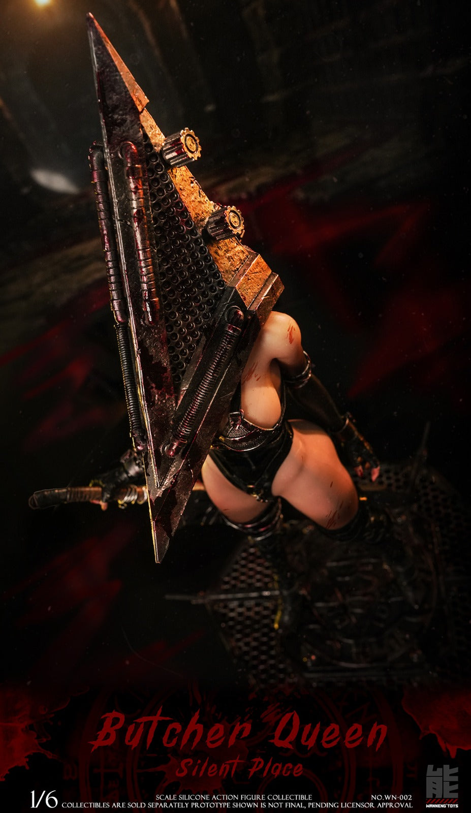 Wanneng Toys 腕能 1/6 WN-002A WN-002B 屠夫女王 Butcher Queen 普通版 豪華版 特典 真人頭雕 面罩 血件