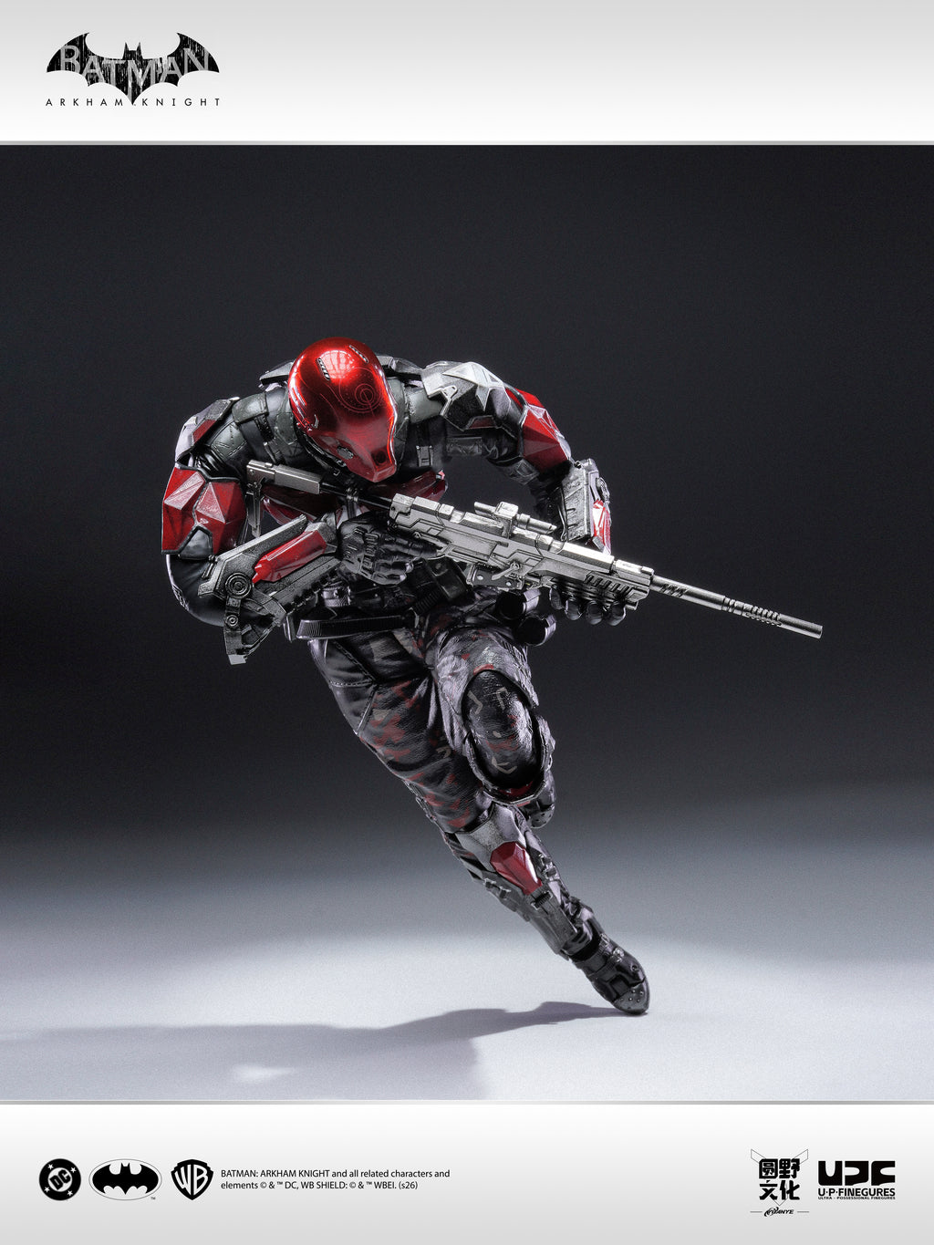 圓野文化 X UPFinegures 良品製造 1/12 Batman Arkham Knight 蝙蝠俠 阿卡漢騎士 可動人偶