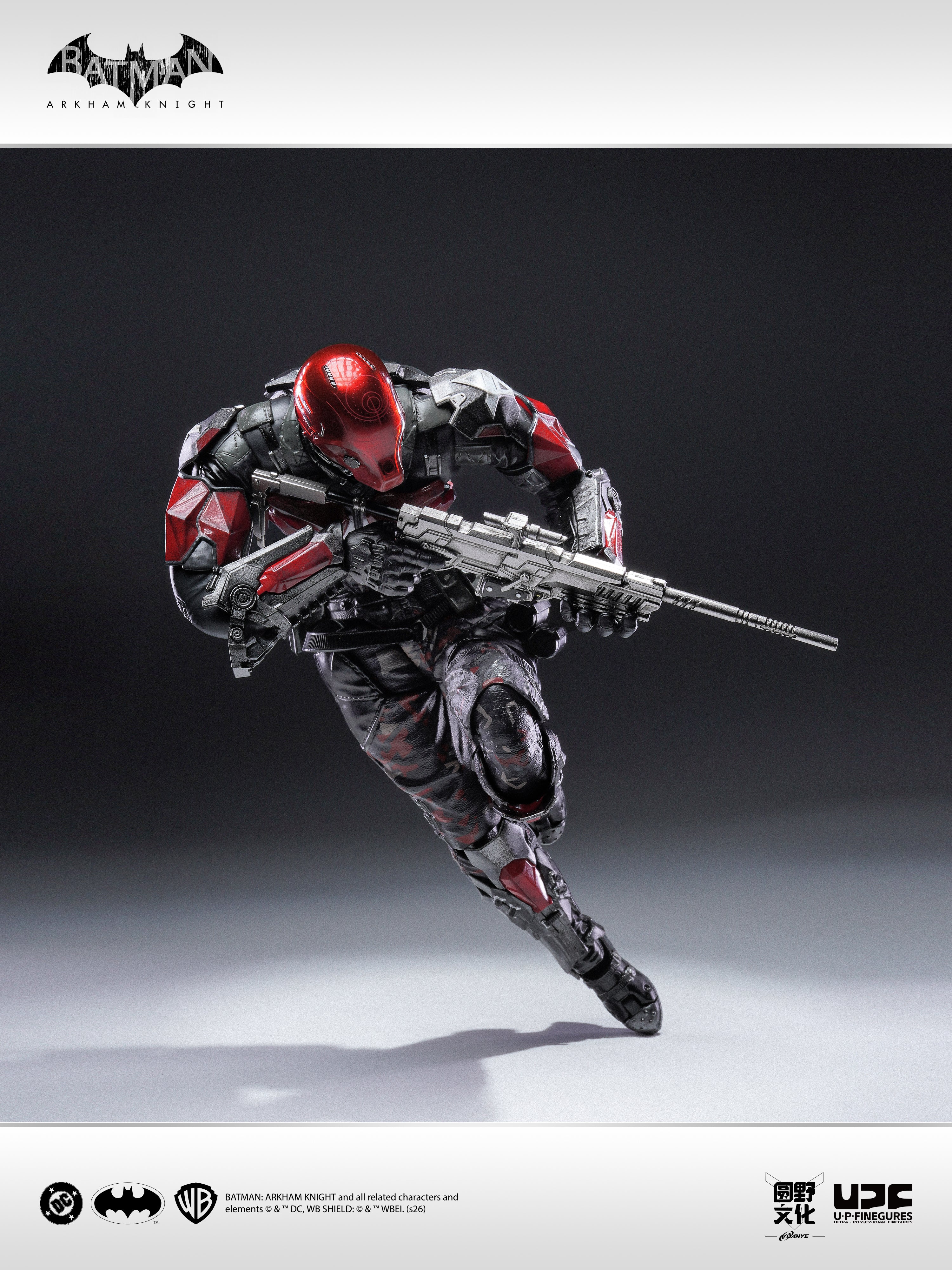 圓野文化 X UPFinegures 良品製造 1/12 Batman Arkham Knight 蝙蝠俠 阿卡漢騎士 可動人偶