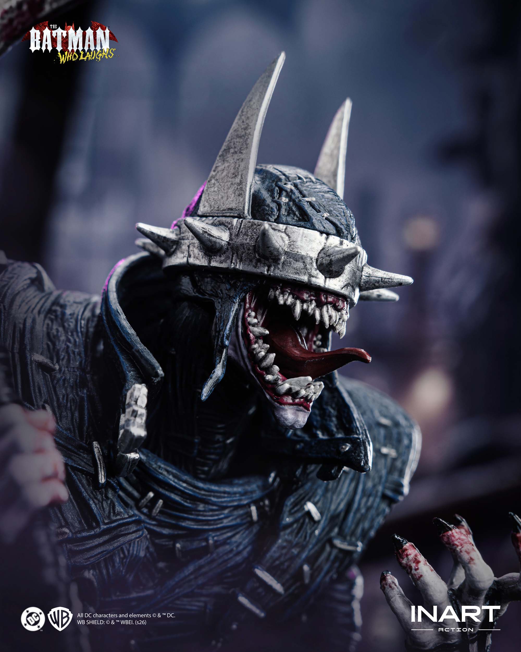 INART 1/12 SHF 暗夜 金屬 狂笑 蝙蝠俠 Batman 可動人偶