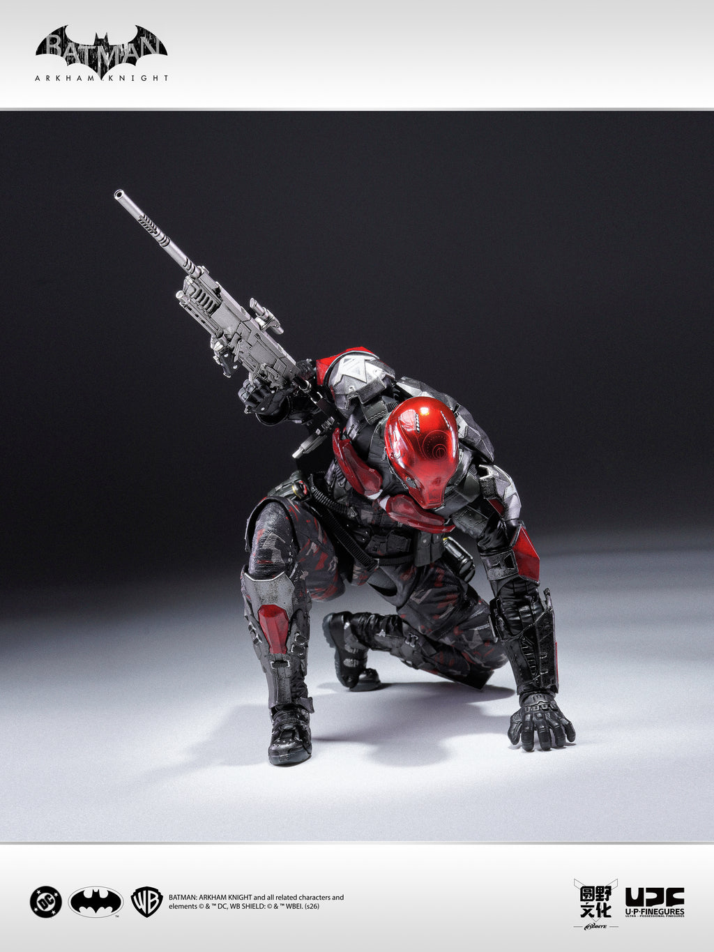 圓野文化 X UPFinegures 良品製造 1/12 Batman Arkham Knight 蝙蝠俠 阿卡漢騎士 可動人偶