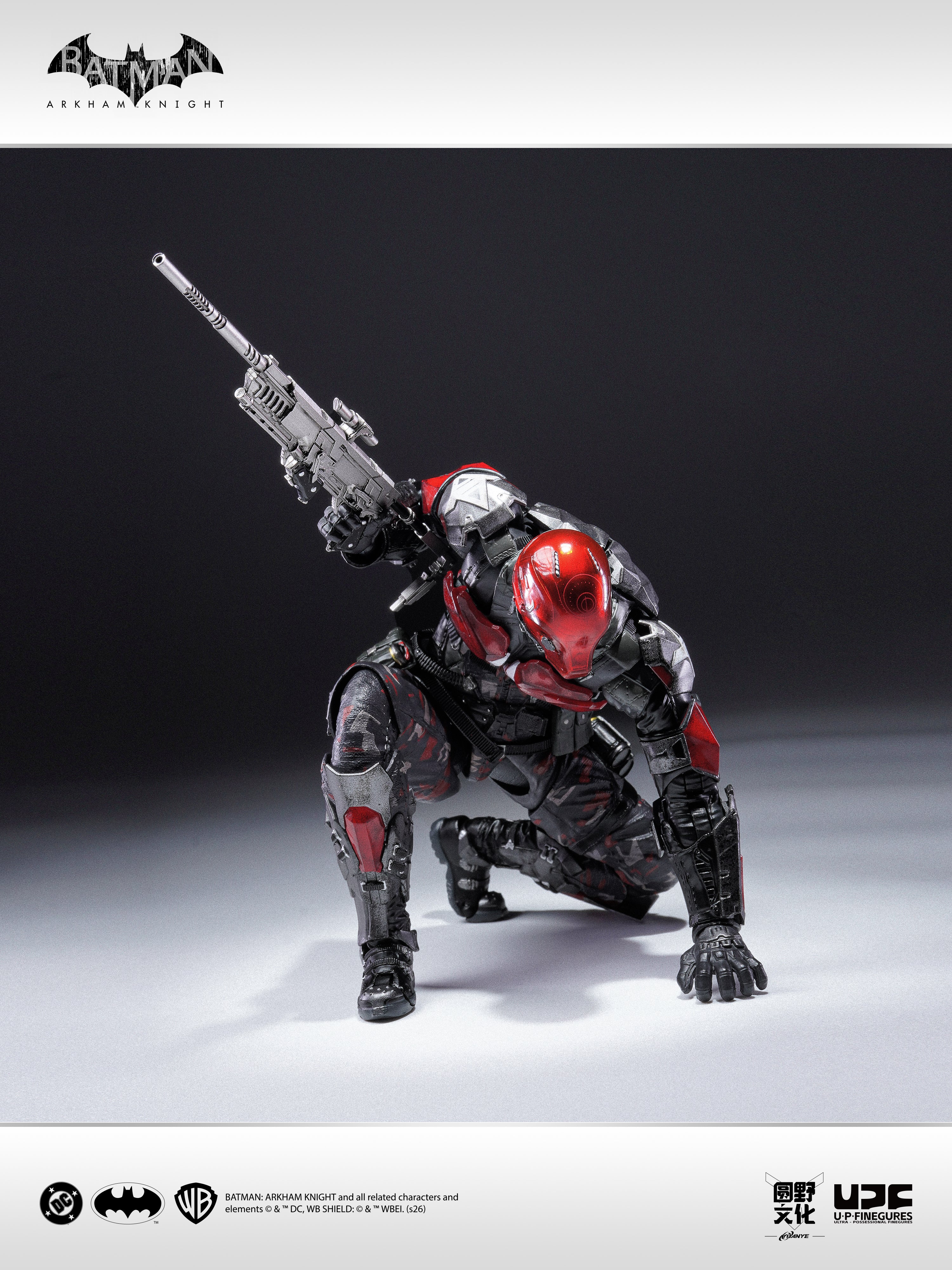 圓野文化 X UPFinegures 良品製造 1/12 Batman Arkham Knight 蝙蝠俠 阿卡漢騎士 可動人偶