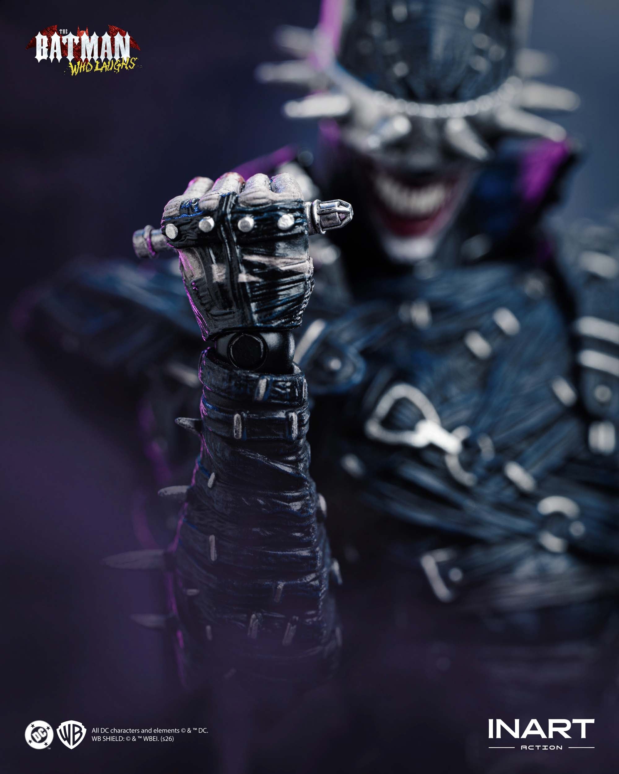 INART 1/12 SHF 暗夜 金屬 狂笑 蝙蝠俠 Batman 可動人偶