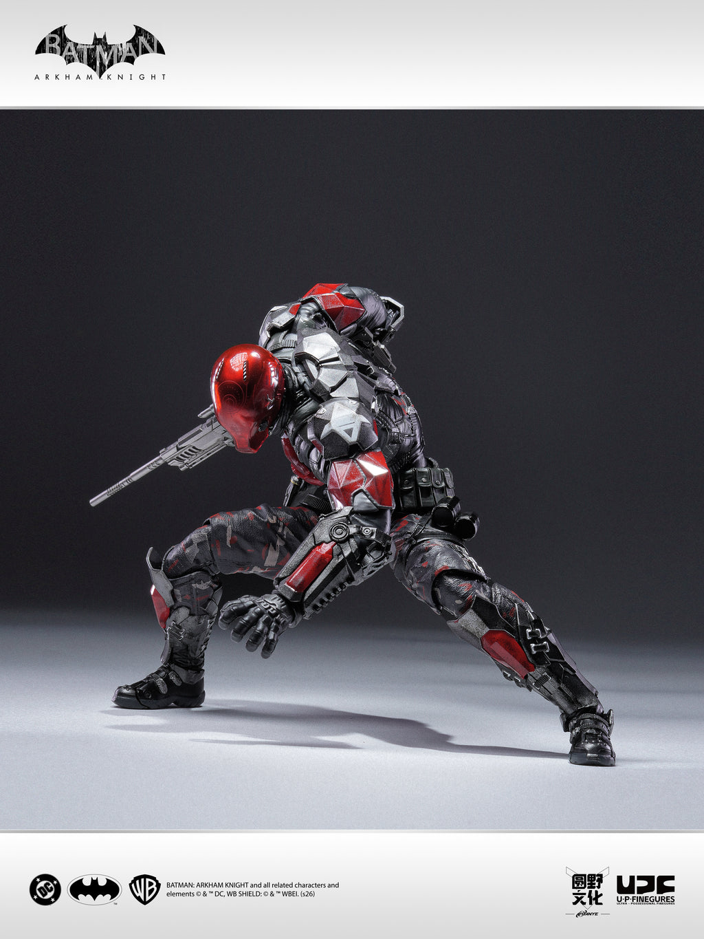 圓野文化 X UPFinegures 良品製造 1/12 Batman Arkham Knight 蝙蝠俠 阿卡漢騎士 可動人偶