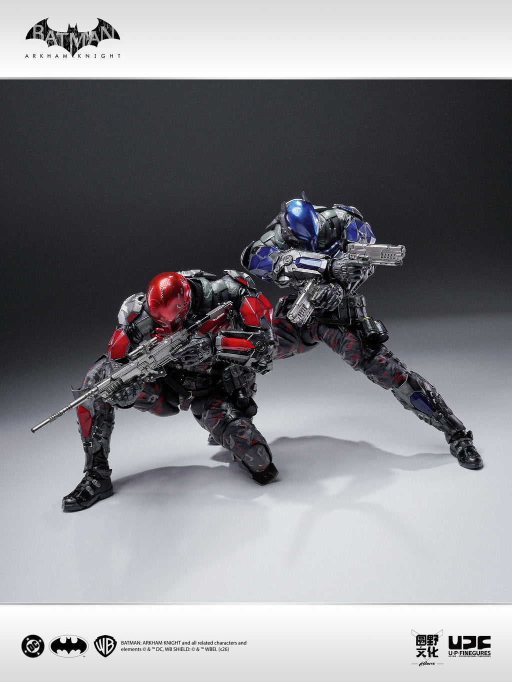 圓野文化 X UPFinegures 良品製造 1/12 Batman Arkham Knight 蝙蝠俠 阿卡漢騎士 可動人偶