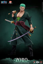 Pixel Poses 朗宙 × 集美殿堂 1/6 航海王 海賊王 One Piece 羅羅諾亞 佐羅 卓洛 Zoro 鉑金矽膠 可動人偶 標準版 豪華版 帶燈光的特效地台