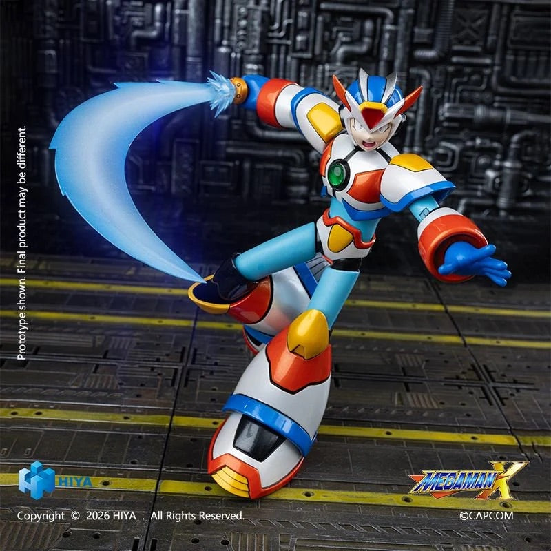 HIYA 海雅玩具 Rockman 洛克人 X 艾克斯 第三裝甲版 可動人偶 ( EBM0385 )