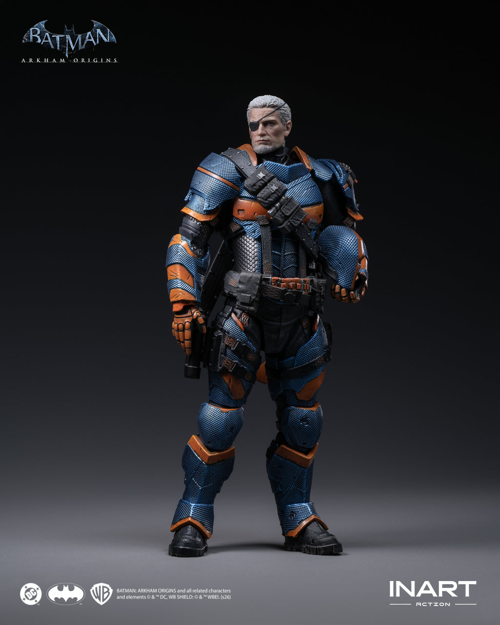 INART 1/12 Batman Arkham Origins Deathstroke 喪鐘 蝙蝠俠 可動人偶
