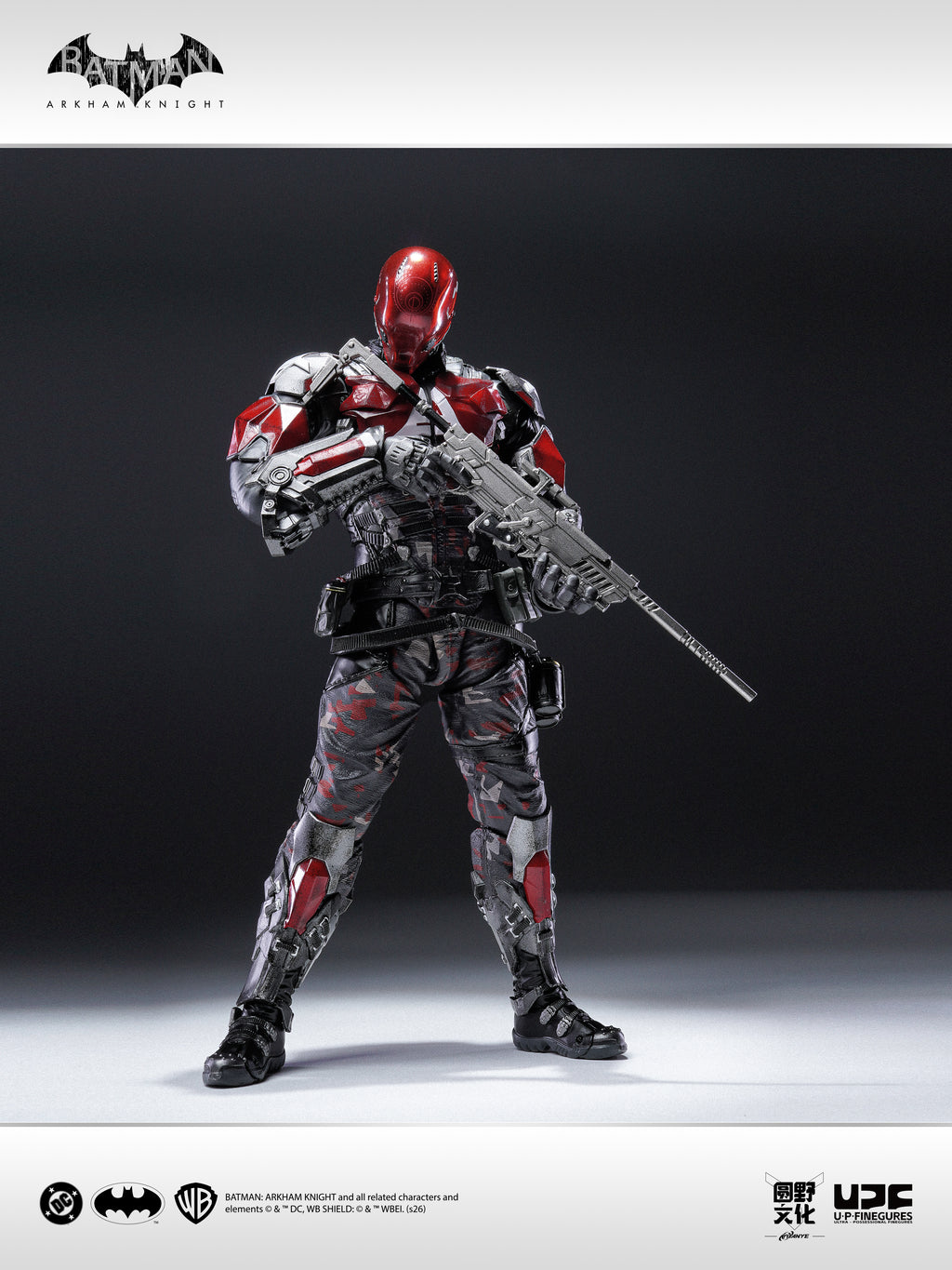 圓野文化 X UPFinegures 良品製造 1/12 Batman Arkham Knight 蝙蝠俠 阿卡漢騎士 可動人偶