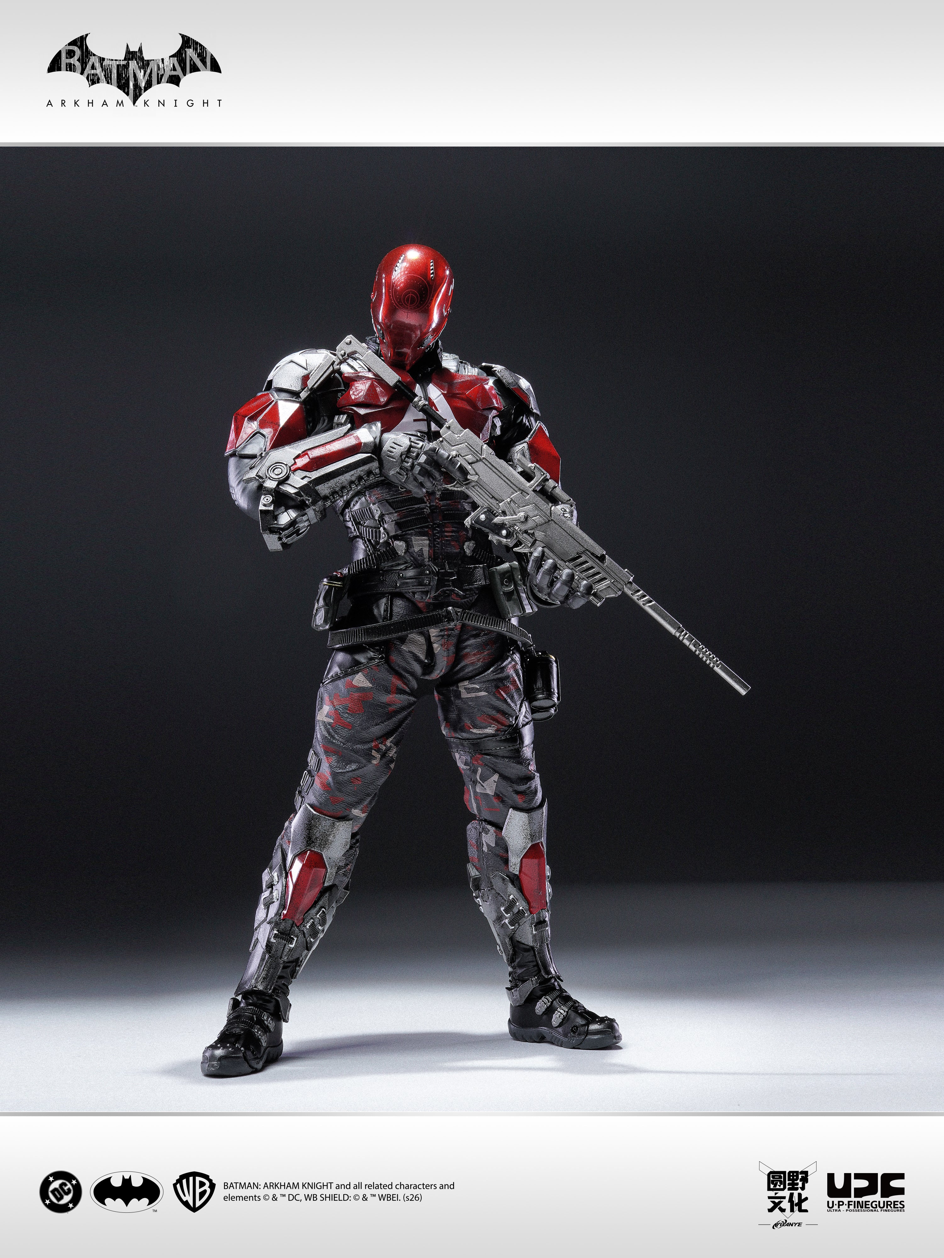 圓野文化 X UPFinegures 良品製造 1/12 Batman Arkham Knight 蝙蝠俠 阿卡漢騎士 可動人偶