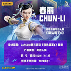 52TOYS 1/12 閃電奇舞 街頭霸王6 隆 RYU 春麗 Chun Li （白色旗袍）可動人偶