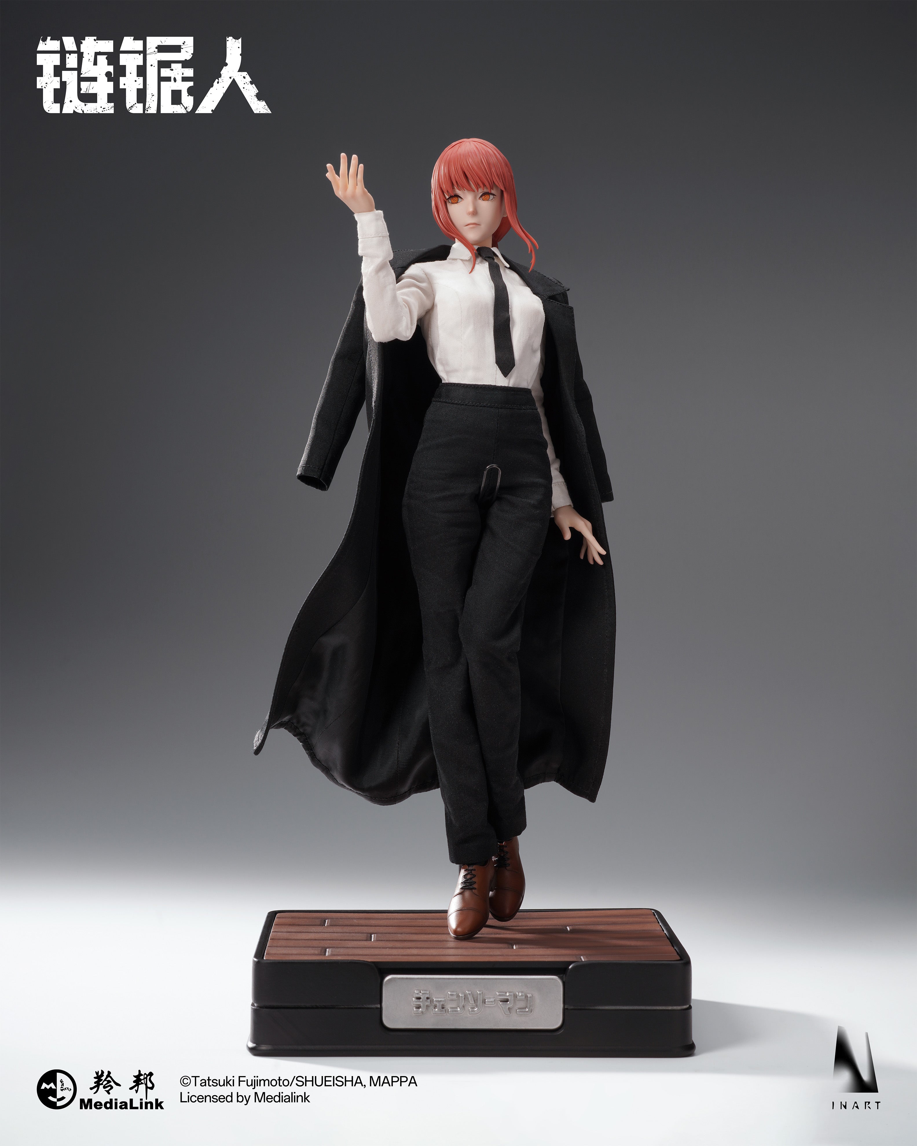 INART 1/6 鏈鋸人 真紀真 makima 收藏人偶