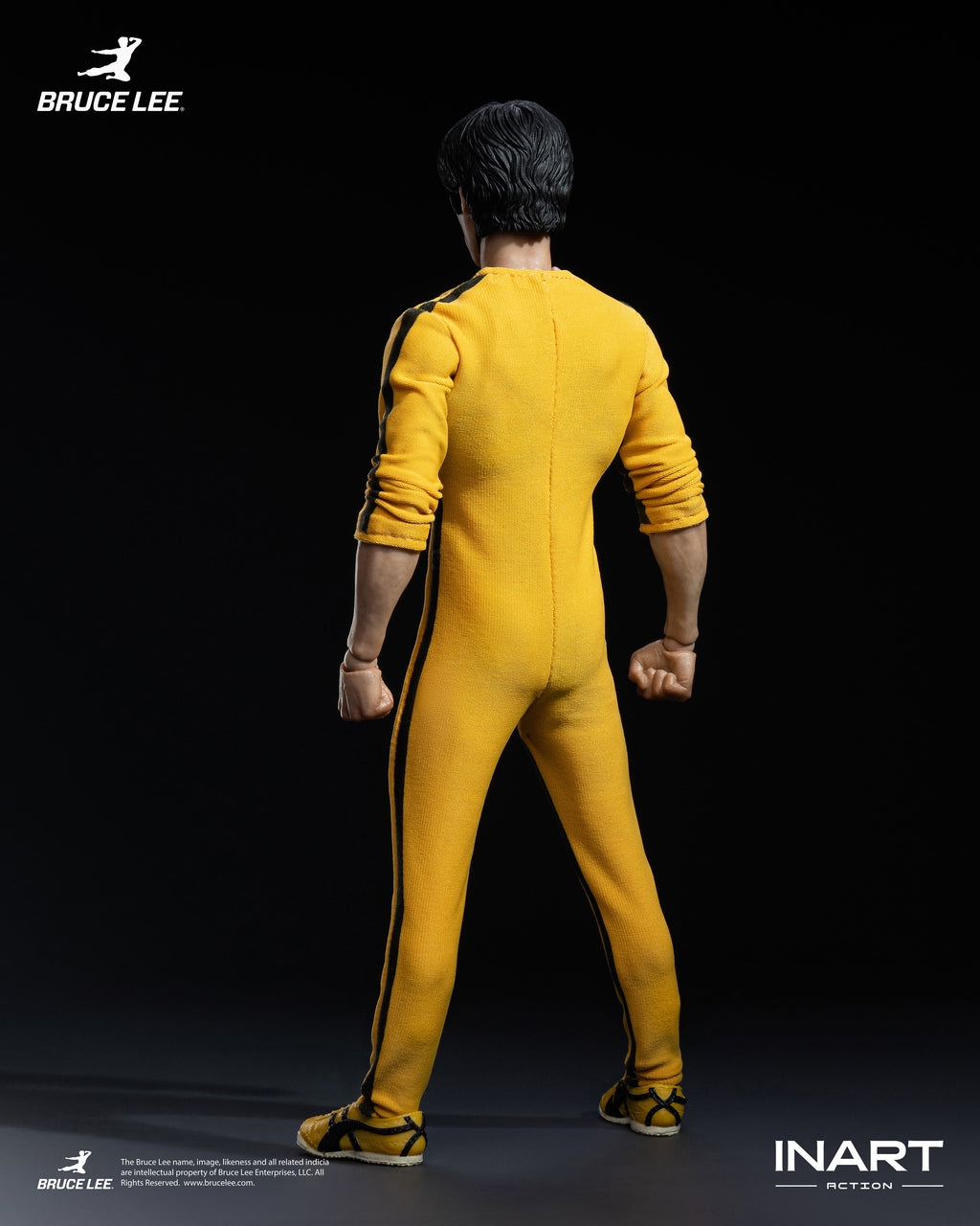 INART 1/12 李小龍 黃色連體服 Bruce Lee Yellow Onesie 可動人偶