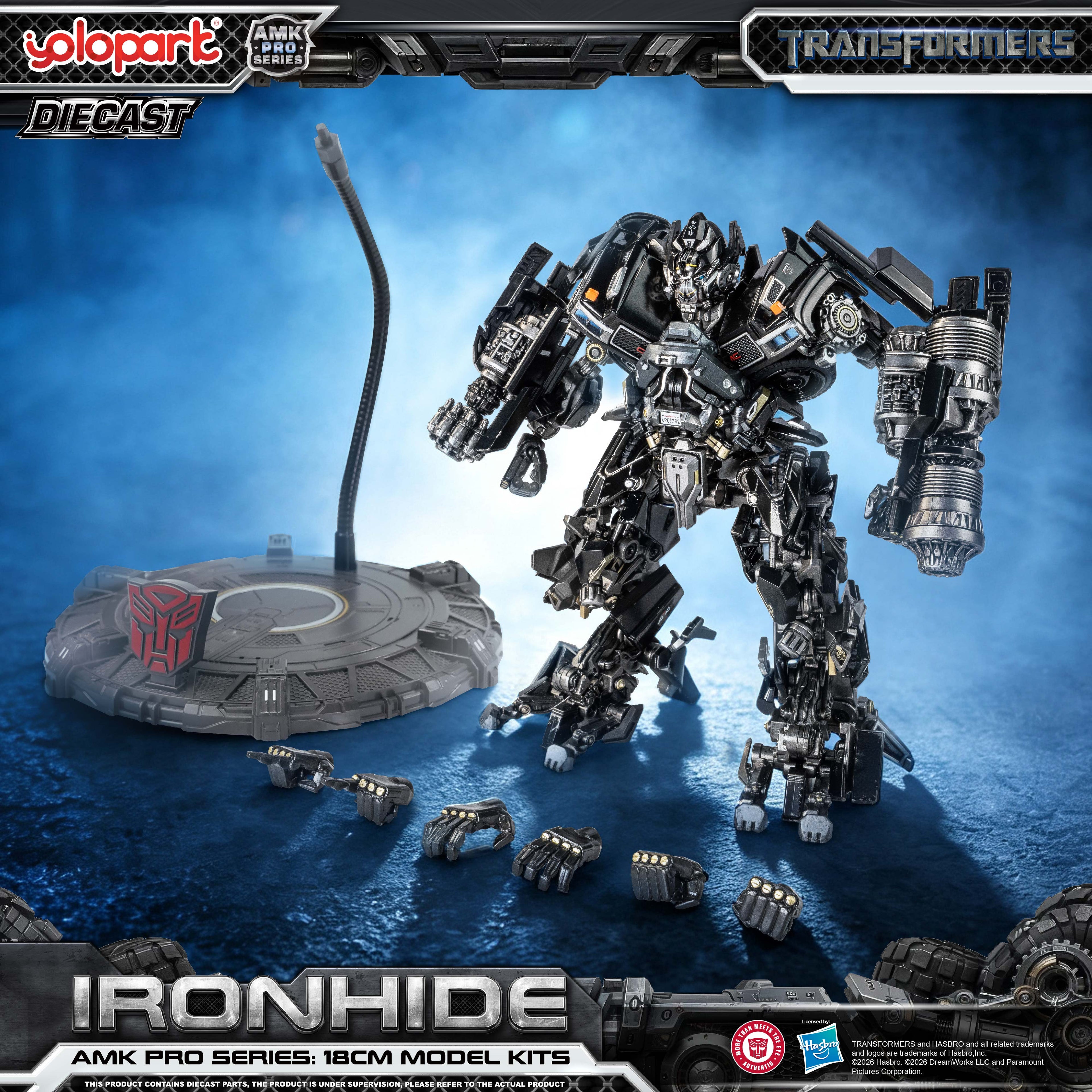 Yolopark Amk Pro Ironhide 鐵皮 合金成品