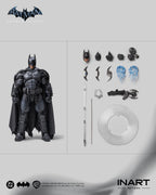 INART 1/12 Batman Arkham 蝙蝠俠 阿卡漢起源 蝙蝠俠 戰損版 Damaged Ver. 可動人偶