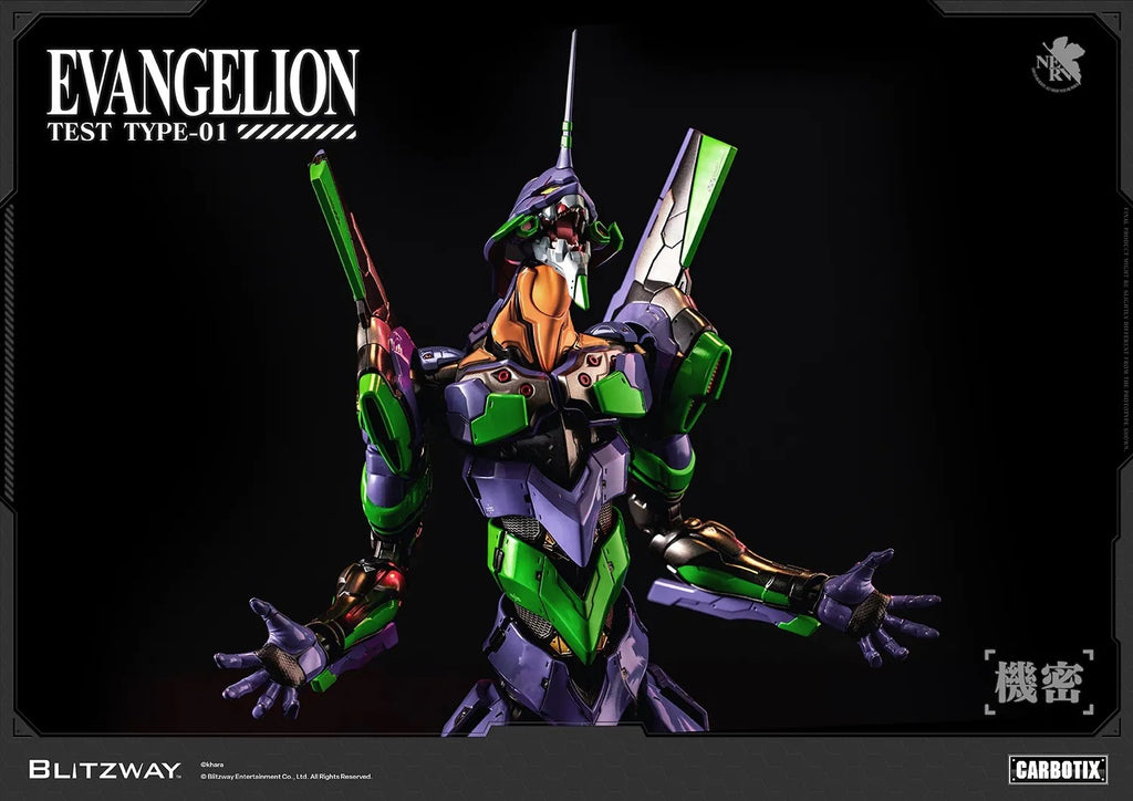 BLITZWAY CARBOTIX 新世紀福音戰士 Evangelion EVA 初號機 試驗型 Test Type-01 合金成品 普通版 豪華版