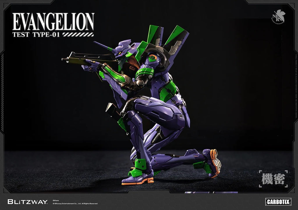 BLITZWAY CARBOTIX 新世紀福音戰士 Evangelion EVA 初號機 試驗型 Test Type-01 合金成品 普通版 豪華版
