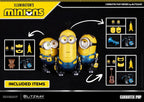 BLITZWAY Carbotix Pop Minions Bob Kelvin Stuart DX Ver. 小小兵 迷你兵團 鮑伯 凱文 史都華 三人組 套裝