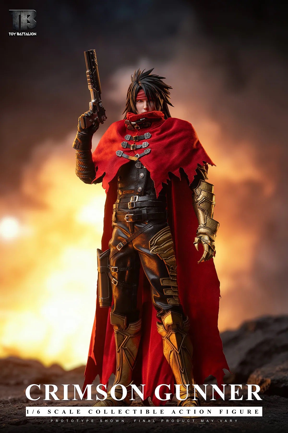 TOYS BATTALION 1/6 TB035 Crimson Gunner 緋紅槍手 可動人偶
