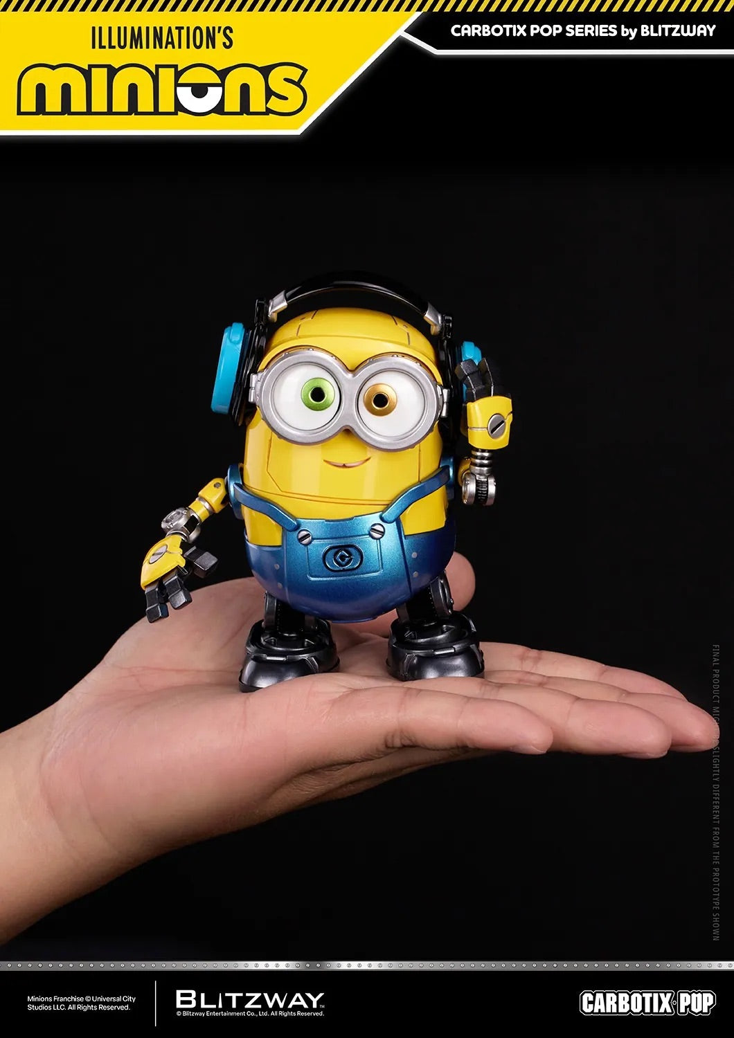 BLITZWAY Carbotix Pop Minions Bob Kelvin Stuart DX Ver. 小小兵 迷你兵團 鮑伯 凱文 史都華 三人組 套裝